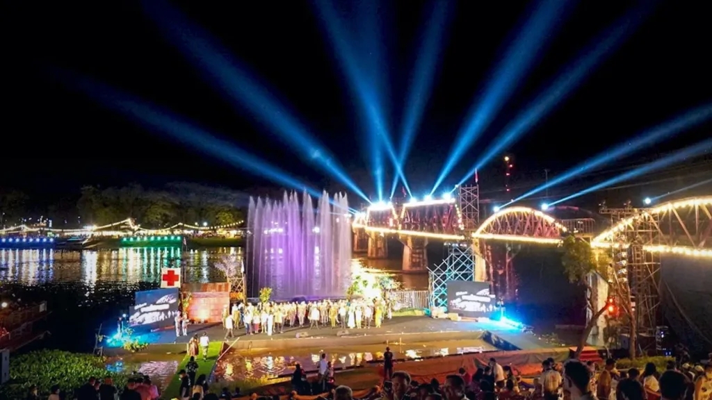 Festival da Ponte do Rio Kwai: história, festa e solidariedade em Kanchanaburi