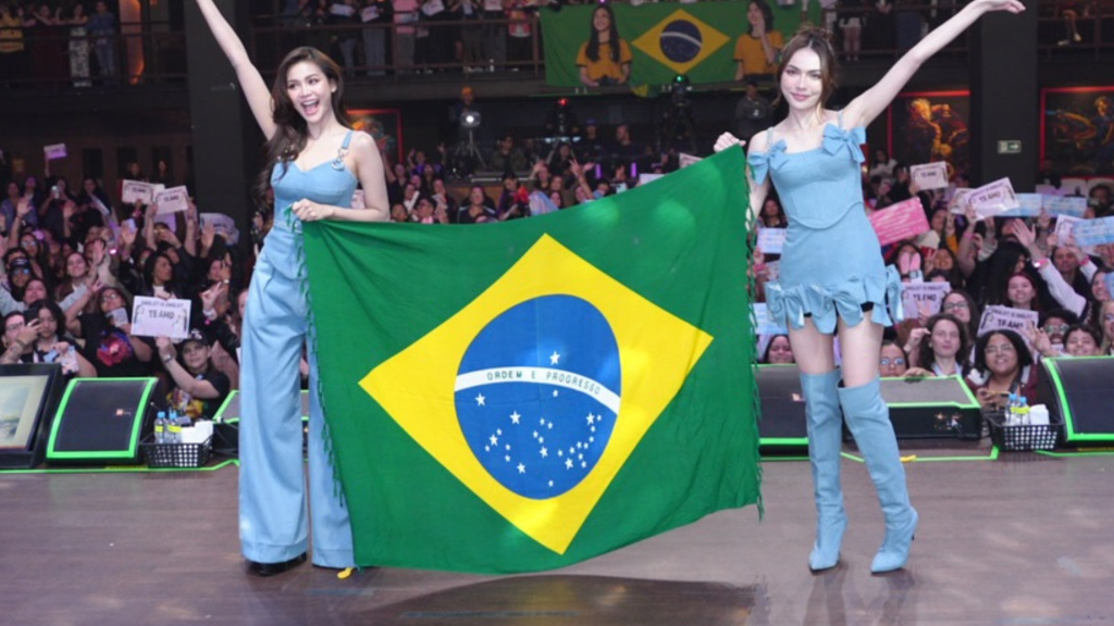 Fanmeeting com as Englot encanta fãs em São&nbsp;Paulo